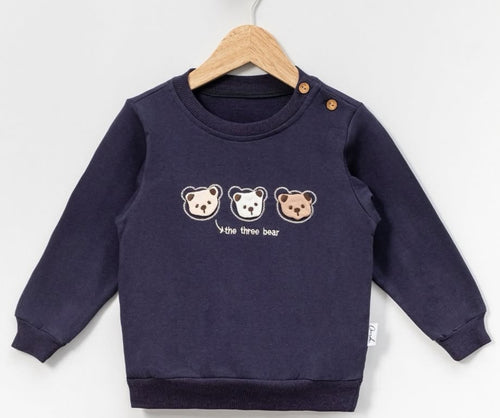 ERKEK ÇOCUK 1-4 YAŞ AYCIKLI SWEAT-AGRİ