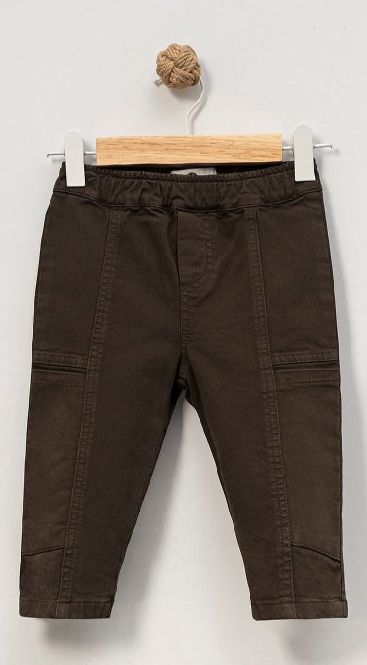 ERKEK ÇOCUK 1-4YAŞ RENKLİ HAM PANTOLON